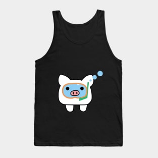 scuba diving pig Tank Top